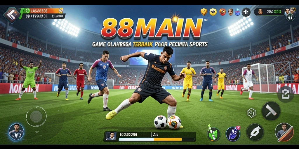 Tampilan menarik dalam gameplay 88MAIN yang menantang.