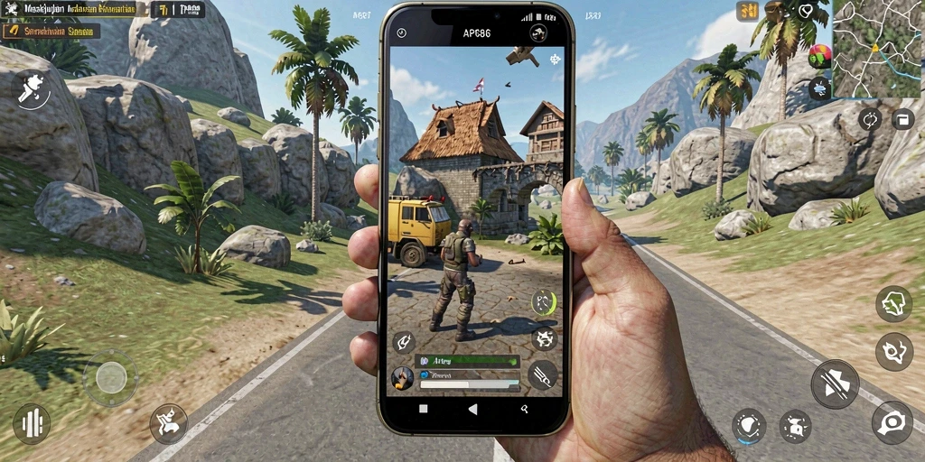 Tampilan gameplay AP686 yang menarik dan mendetail.