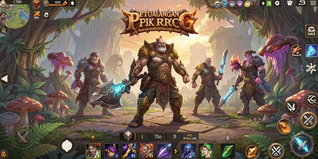 Gameplay C789 yang menarik dalam dunia RPG penuh petualangan.