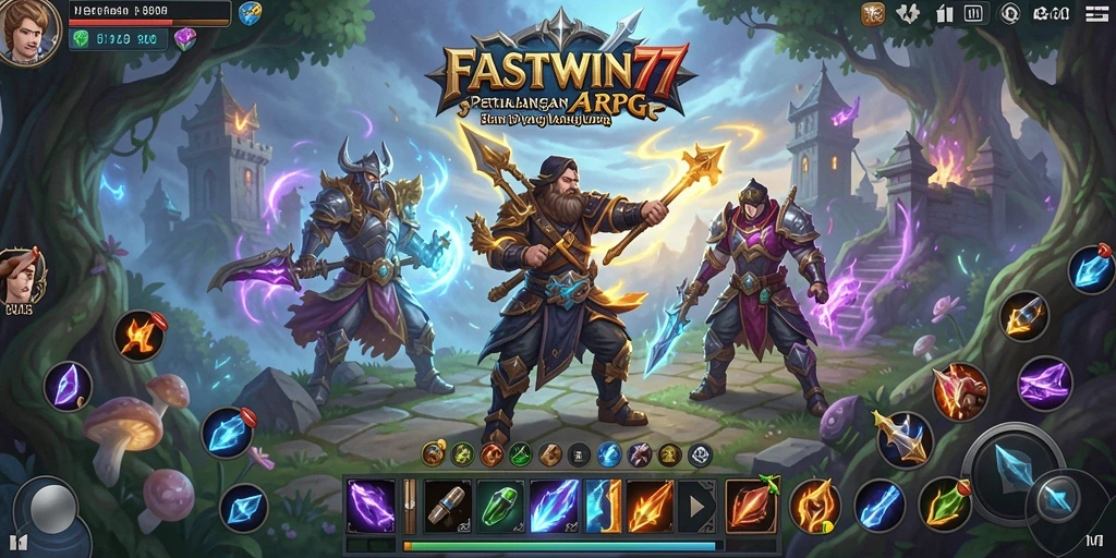 Tampilan menarik dari gameplay ARPG yang memukau dan menantang.