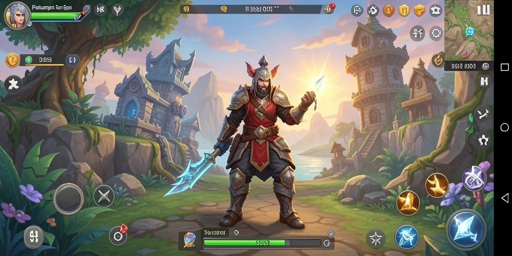 Tangkapan layar gameplay H89 yang menunjukkan pertarungan epik dalam dunia RPG.