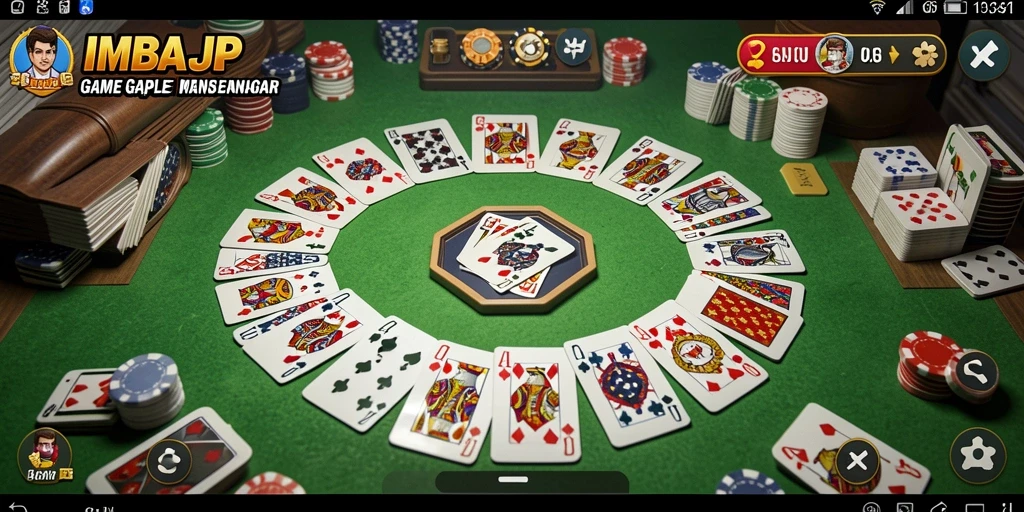 Tampilan gameplay IMBAJP yang seru dan interaktif.