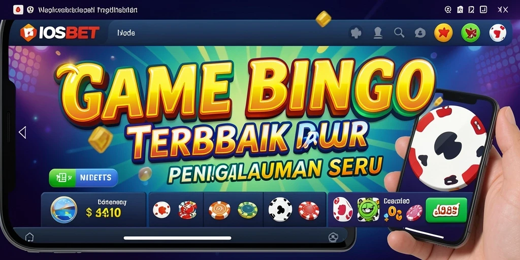 Gameplay seru di aplikasi Bingo IOSBET dengan tampilan menarik.
