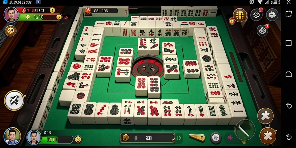 Tampilan gameplay Mahjong yang seru dan menantang di JUDOL303.