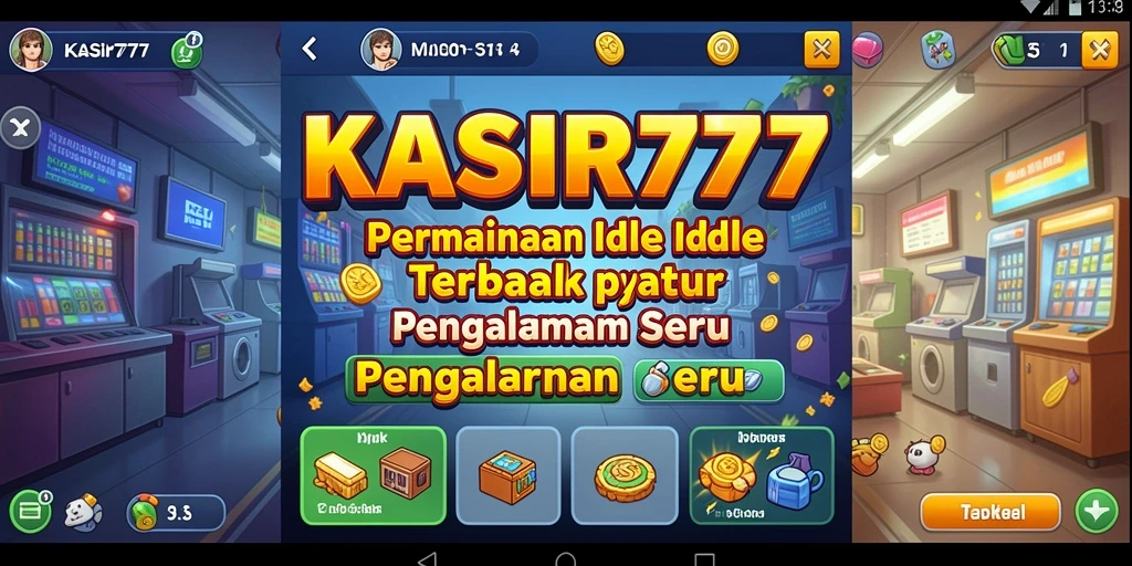 Screenshot gameplay KASIR777 yang menarik dengan toko yang sedang berkembang.