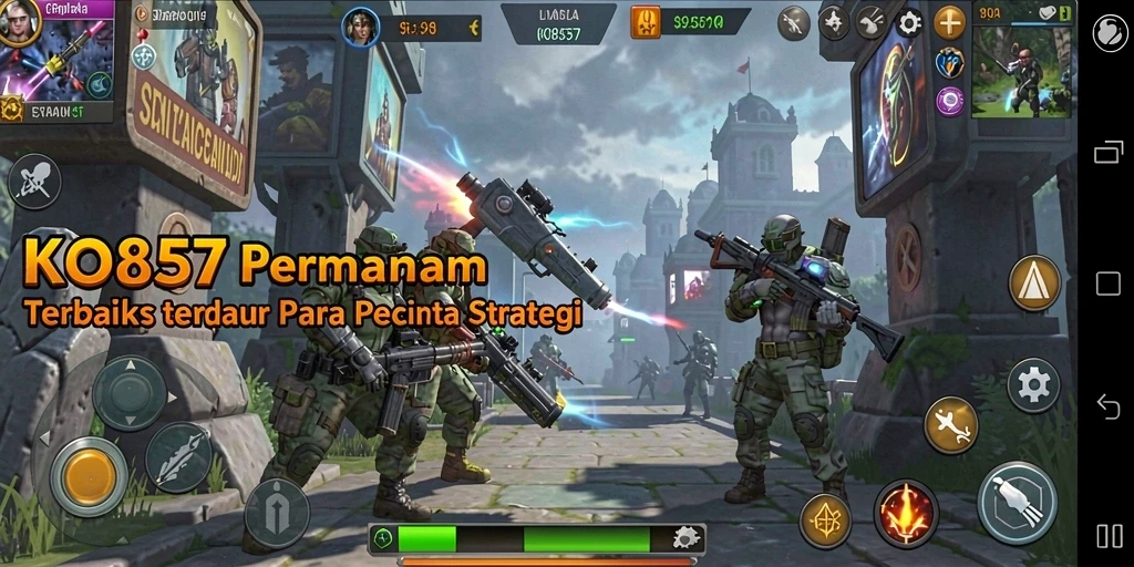 Tampilan gameplay KO857 yang menggugah selera para pecinta strategi.