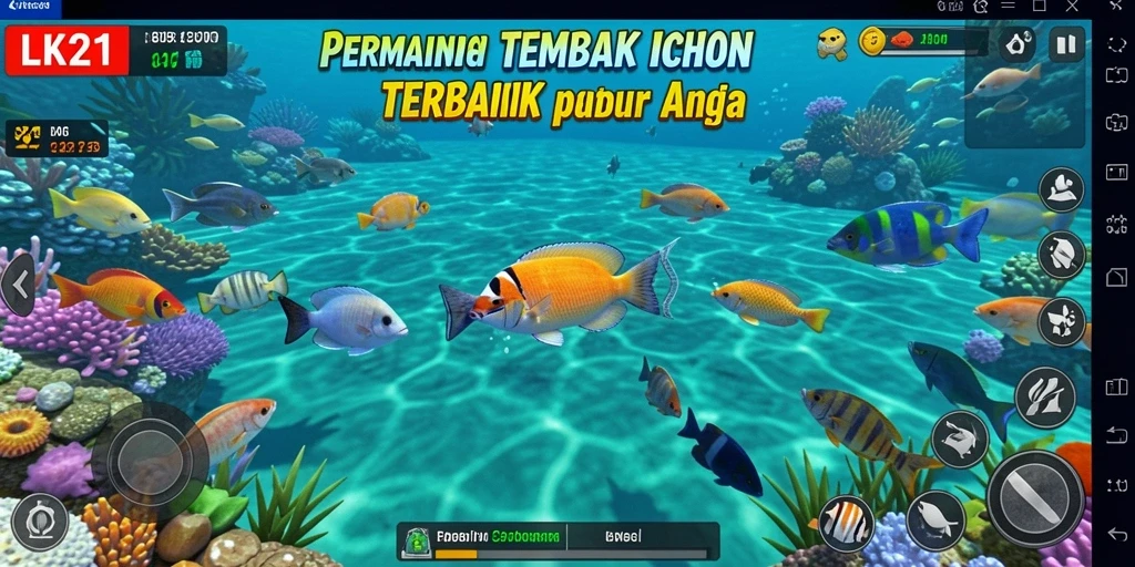 Gameplay seru menembak ikan yang penuh warna di LK21.