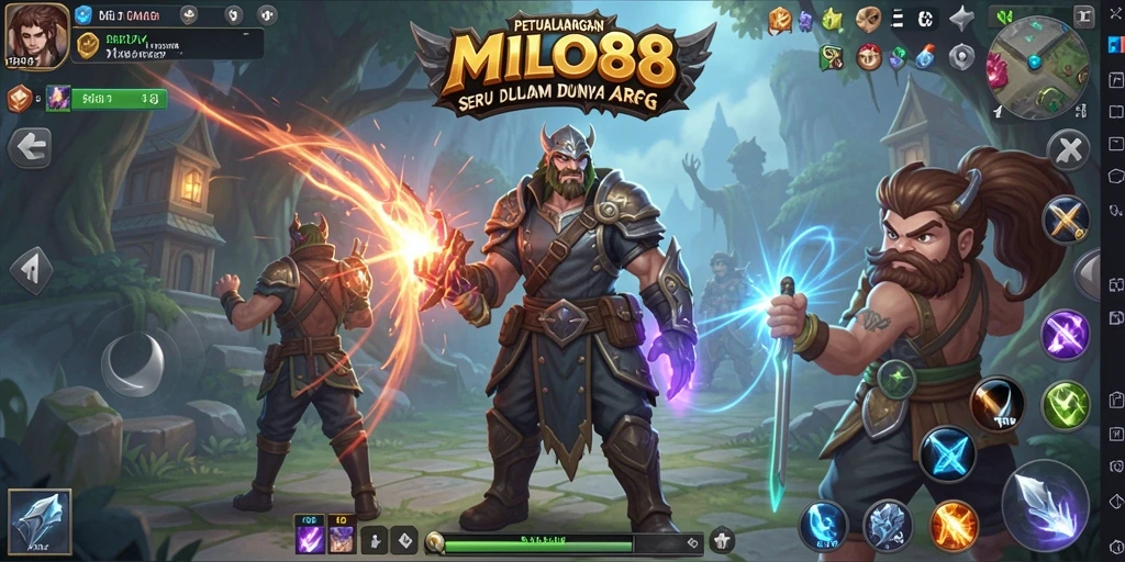 Tampilan gameplay seru MILO88 di dunia ARPG yang menantang.