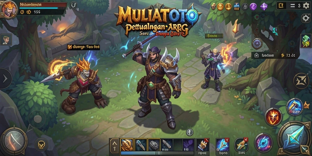 Tampilan menarik dari gameplay ARPG MULIATOTO dengan aksi yang mendebarkan.