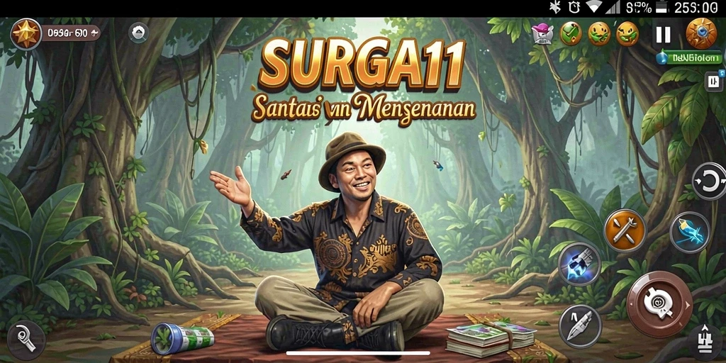 Gameplay SURGA11 yang santai dan menyenangkan, siap menghibur Anda.