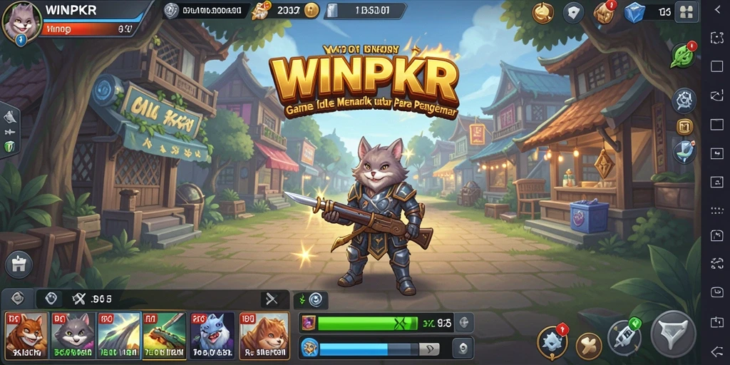 Tampilan gameplay WINPKR yang menarik dan penuh warna.