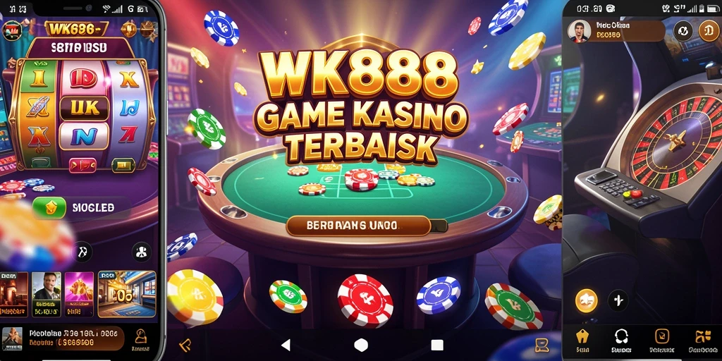 Screenshot WK888 menampilkan permainan Kasino yang seru dan menarik.